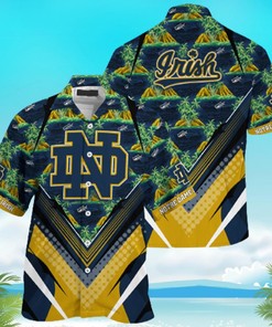 Notre Dame Fighting Irish Summer Hawaiian Shirt for Sports Fans Summer