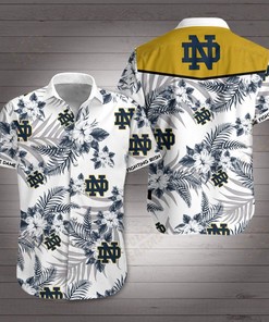 Notre Dame Fighting Irish Tropical Hawaiian Shirt