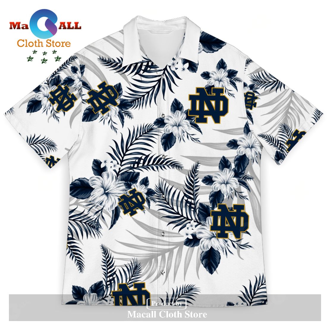 Notre Dame Fighting Irish Unisex Hawaii Shirt