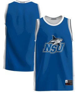 Nova Southeastern Sharks Basketball Jersey - Blue Ncaa