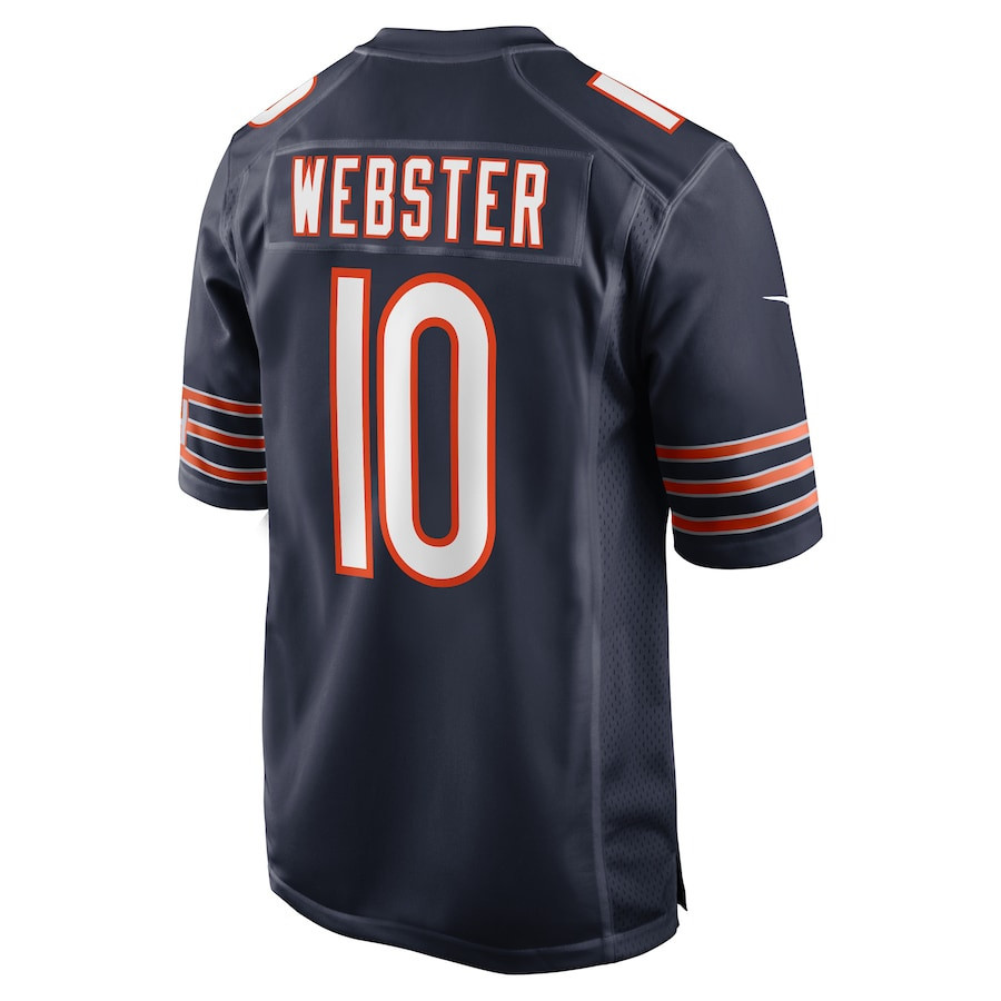 Nsimba Webster Chicago Bears Game Player Jersey - Navy