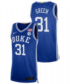 Nyah Green 31 Duke Blue Devils 2023 College Basketball Limited Men Jersey - Royal