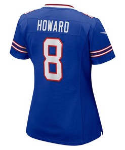 O.J. Howard 8 Buffalo Bills Player Game Women Jersey - Royal Jersey