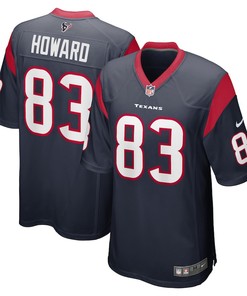 O.J. Howard Houston Texans Game Player Jersey - Navy