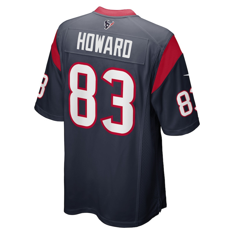 O.J. Howard Houston Texans Game Player Jersey - Navy
