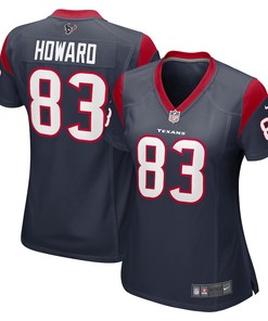 O.J. Howard Houston Texans Women's Game Player Jersey - Navy