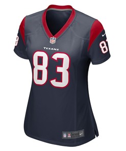 O.J. Howard Houston Texans Women's Game Player Jersey - Navy