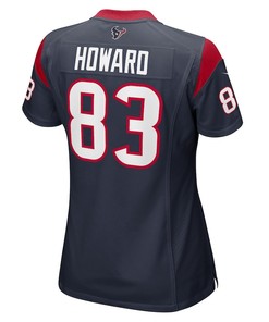 O.J. Howard Houston Texans Women's Game Player Jersey - Navy