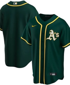 Oakland Athletics 2020 Mlb New Arrival Dark Green Jersey