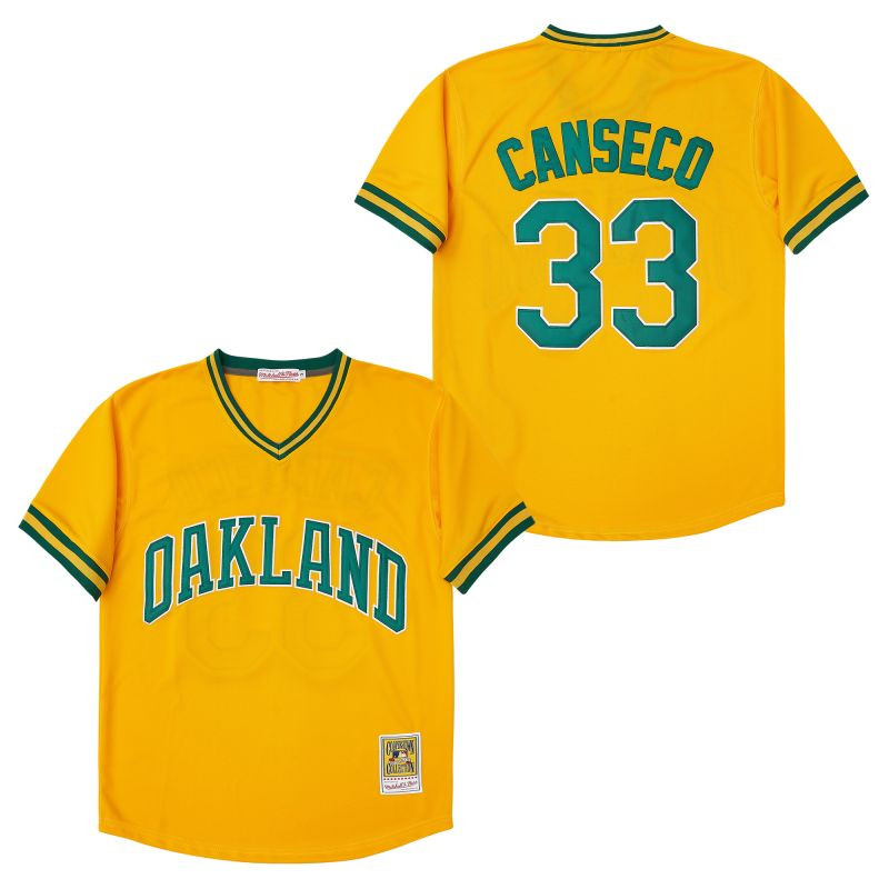 Oakland Athletics #33 Jose Canseco Jersey