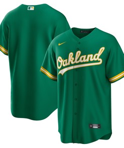 Oakland Athletics Alternate Replica Team Jersey Green Mlb