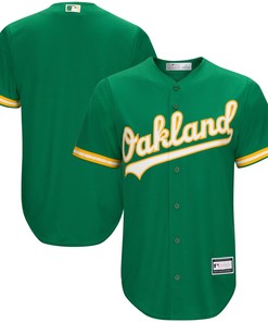 Oakland Athletics Big & Tall Replica Team Jersey - Kelly Green Mlb