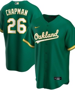 Oakland Athletics Matt Chapman #26 2020 Mlb Green Jersey