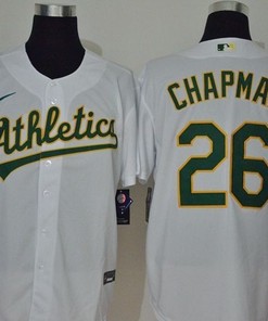 Oakland Athletics Matt Chapman #26 2020 Mlb White Jersey