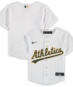 Oakland Athletics Preschool Home Replica Team Jersey - White Mlb