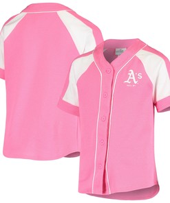 Oakland Athletics Team Spirit Fashion Jersey - Pink Mlb