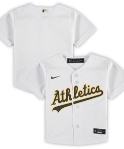 Oakland Athletics Toddler Replica Team Jersey White Mlb