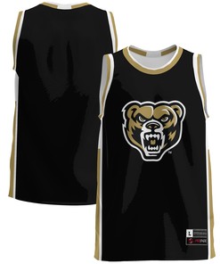 Oakland Golden Grizzlies Basketball Jersey - Black Ncaa