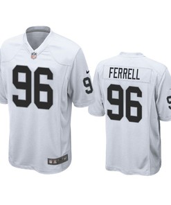 Oakland Raiders Clelin Ferrell 2019 Nfl Draft White Game Jersey