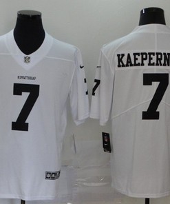 Oakland Raiders Colin Kaepernick #7 Nfl 2020 White Jersey