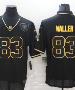 Oakland Raiders Darren Waller #83 Nfl 2020 Black Jersey