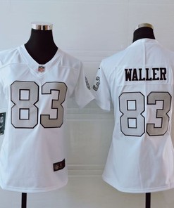 Oakland Raiders Darren Waller #83 Nfl 2020 White Womens Jersey