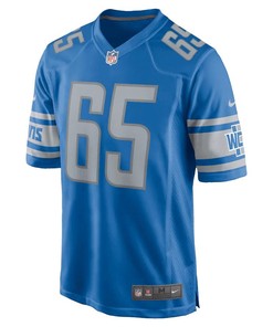 Obinna Eze Detroit Lions Player Game Jersey - Blue