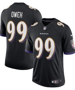 Odafe Oweh 99 Baltimore Ravens Vapor Limited Jersey - Black