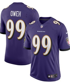 Odafe Oweh 99 Baltimore Ravens Vapor Limited Jersey - Purple