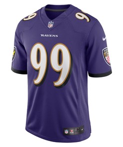 Odafe Oweh 99 Baltimore Ravens Vapor Limited Jersey - Purple