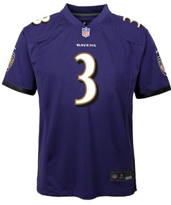 Odell Beckham Jr. 3 Baltimore Ravens Youth Game Jersey - Purple