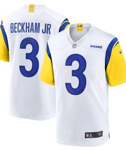 Odell Beckham Jr. Los Angeles Rams Alternate Game Jersey - White Nfl