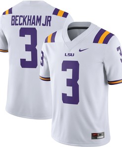 Odell Beckham Jr. Lsu Tigers Alumni Player Game Jersey - White Ncaa