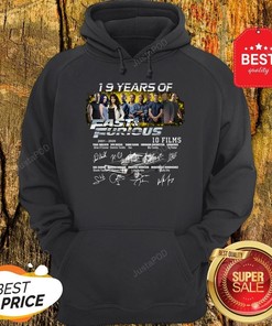 Official 19 Years Of 2001 2020 Fast & Furious 10 Films Signature