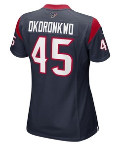 Ogbonnia Okoronkwo Houston Texans Women's Game Player Jersey - Navy