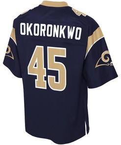 Ogbonnia Okoronkwo Los Angeles Rams Nfl Pro Line Player Jersey - Navy