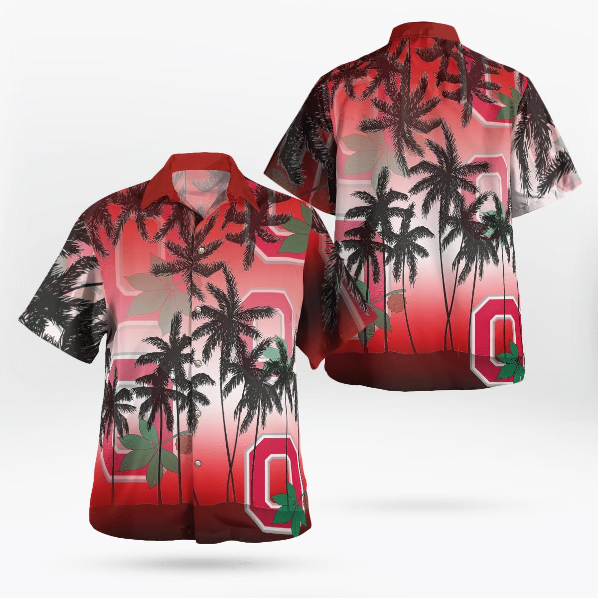 Ohio State Buckeyes Hawaiian Shirts