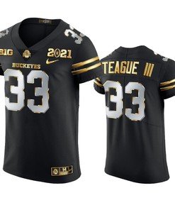 Ohio State Buckeyes Master Teague Iii 2021 National Championship Black Jersey