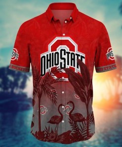 Ohio State Buckeyes NCAA Flower Hawaii Shirt For Fans Ver 11