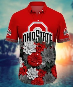 Ohio State Buckeyes NCAA Flower Hawaii Shirt For Fans Ver 13