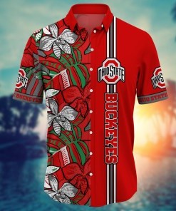 Ohio State Buckeyes NCAA Flower Hawaii Shirt For Fans Ver 15