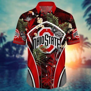 Ohio State Buckeyes NCAA Flower Hawaii Shirt For Fans Ver 17