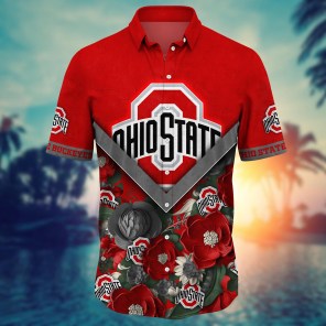 Ohio State Buckeyes NCAA Flower Hawaii Shirt For Fans Ver 19