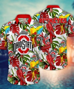 Ohio State Buckeyes NCAA Flower Hawaii Shirt For Fans Ver 2
