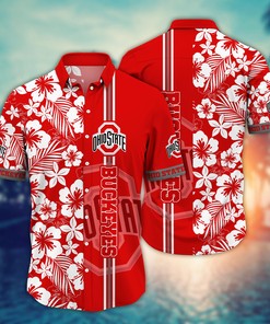 Ohio State Buckeyes NCAA Flower Hawaii Shirt For Fans Ver 20