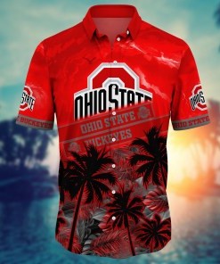 Ohio State Buckeyes NCAA Flower Hawaii Shirt For Fans Ver 21