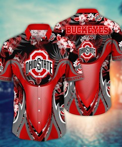 Ohio State Buckeyes NCAA Flower Hawaii Shirt For Fans Ver 24