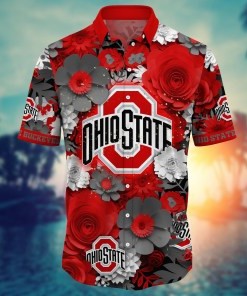Ohio State Buckeyes NCAA Flower Hawaii Shirt For Fans Ver 28