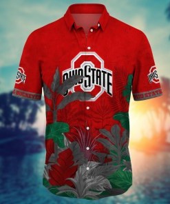 Ohio State Buckeyes NCAA Flower Hawaii Shirt For Fans Ver 29