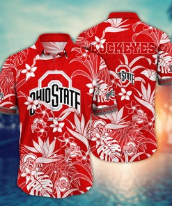 Ohio State Buckeyes NCAA Flower Hawaii Shirt For Fans Ver 30